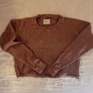 Aliya Wanek Brown Ami Sweatshirt